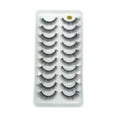 thumbnail image 5 of 10Pairs False Eyelashes 3D Flfy Eyelash Extensions Wi Eyelashes New J8 S3C7, 5 of 8