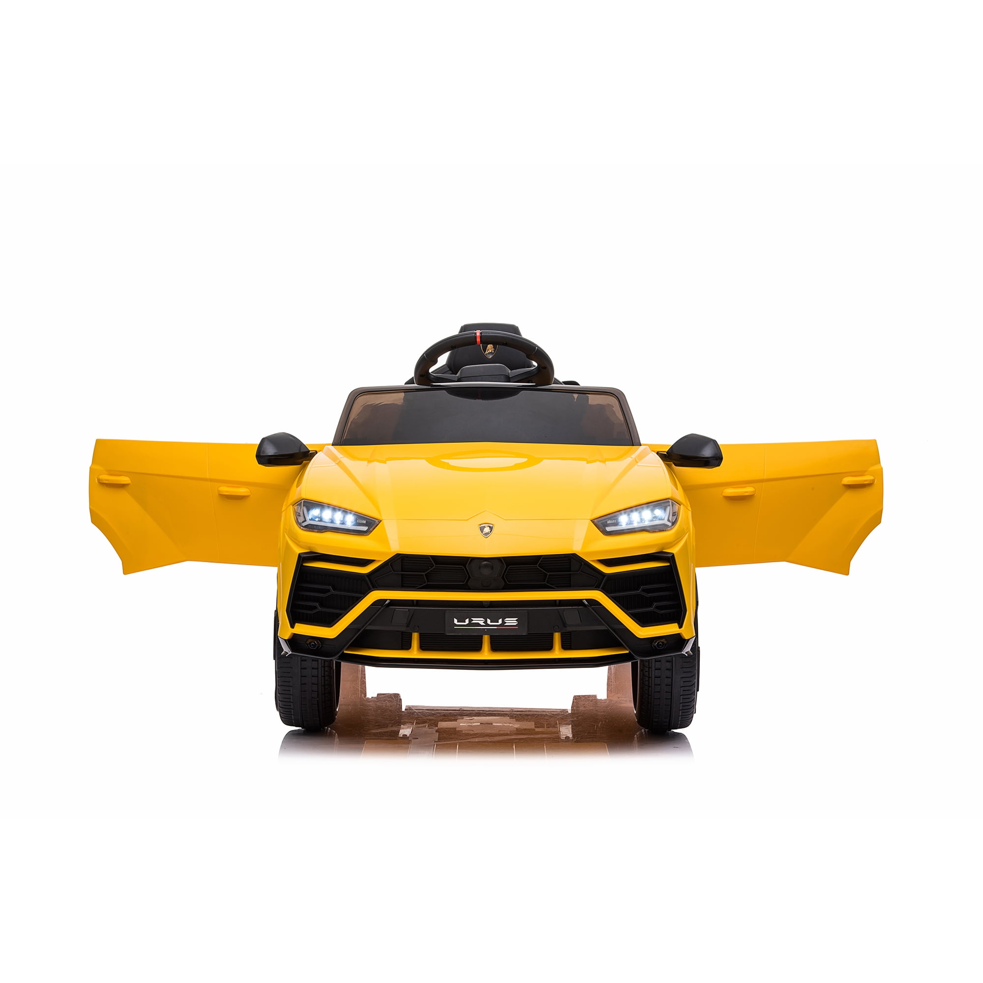 CIPACHO 12V Battery Powered Car Toy for Kids, Kids Electric Car for Toddlers, Ride On Truck with Remote Control, 4 Wheels Off-Road Vehicle, Yellow CIPACHO 12V Battery Powered Car Toy for Kids, Kids Electric Car for Toddlers, Ride On Truck with Remote Control, 4 Wheels Off-Road Vehicle, Yellow