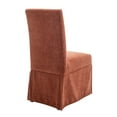thumbnail image 6 of Wovenbyrd Lakeshore Classic Dining Chair, Covered, Armless, Wood Frame - Russet, 6 of 13