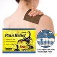 thumbnail image 2 of Parches De Escorpión Chino, Fácil De Transportar, Multifunción, Resistente A La Abrasión, Pegatina Para Molestias En Las Articulaciones, Tela No Tejida Para Hombres Y Mujeres, 2 of 8