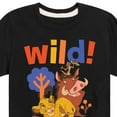 thumbnail image 3 of The Lion King - Wild! - Simon, Pumbaa, & Timon - Toddler & Youth Short Sleeve Graphic T-Shirt, 3 of 5