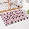 thumbnail image 4 of French Bulldog Cute Bone Paw Print Bathroom Rugs Mat,Non Slip Microfiber Bathroom Rug,Rubber Backing,Soft Bathroom Mats for Bathroom Floor,Tub and Shower,17x27in(43x68cm), 4 of 5