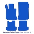 thumbnail image 2 of Mercedes C-Class Floor Mats - Coupe C204 - Black, 2 of 8