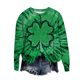 thumbnail image 2 of Xuyuer St Patricks Day Long Sleeve Shirt Women Lucky Shamrock Clover Love Graphic Shirts Irish Gifts Tee Tops, 2 of 5