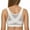 Ivory, variant on DELIMIRA Women's Front Closure Posture Wireless Back Support Full Coverage Bra Plus Size