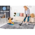 thumbnail image 2 of 5X7ft Light Grey Abstract Area Rug,Indoor Soft Floor Mat Carpet,Kid&Pet-Friendly, 2 of 7