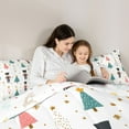 thumbnail image 5 of Feelyou Christmas Nutcracker Kids Full Size Comforter Sets, Cute Xmas Tree Bedding Comforter Set, Fairy Tale Princess Reversible Bedding Sets, Ultra Soft Bedroom Decor, 3-Piece, 5 of 8