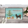 thumbnail image 3 of Black and Tan Pomchi Christmas Tree Door Mat, 3 of 4