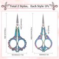 thumbnail image 7 of 420 Stainless Steel Retro-style Sewing Scissors for Paper Fabric Cutting Embroidery Craft, 7 of 7
