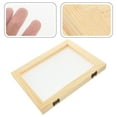 thumbnail image 2 of Wooden Paper Making Frame Paper Making Mold DIY Frame Screen Mesh Tool, 2 of 8