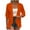 Orange, variant on YanHoo Cardigans for Women Lightweight Open Front Long Sleeve Bolero Shrugs for Dress 2024 Fall Clothes Trendy Cardigan Coat Outwear Clearance Sales