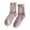 Pink, variant on Yanyanz Toddler Socks, Womens Winter Dots Print Socks Autumn And Winter Mid Tube Socks Coral Thickened Warm Stockings, Socks Blue One Size