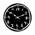 thumbnail image 4 of Reloj de pared elegante de 12 pulgadas con movimiento silencioso, reloj decorativo de arte para pared. 10022, 4 of 9