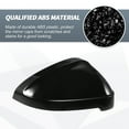 thumbnail image 3 of Unique Bargains Car Rear View Left Right Mirror Cover Cap Replacement for Audi A4 A5 S4 S5 RS5 Pair Gloss Black, 3 of 5
