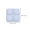 thumbnail image 2 of 2pcs Epoxy Resin Religious Symbol Molds Silicone Mold for Handicraft Jewelry, 2 of 7