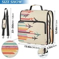 thumbnail image 2 of FORMRS Zipper Binder with Shoulder Strap 2-inch Ring 500 Sheet Capacity File Bag, Flying Planes, 2 of 5