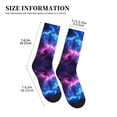 thumbnail image 3 of Athletic Socks Galaxy Sport Running Calf Socks Crew Socks for Men Women, 3 of 7