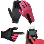 Warm Sports Cycling Camping Hiking Touch Screen Windproof Fleece Gloves