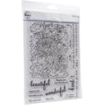 thumbnail image 3 of Pinkfresh Studio Clear Stamp Set 6"X8", Flower Garden, 3 of 7