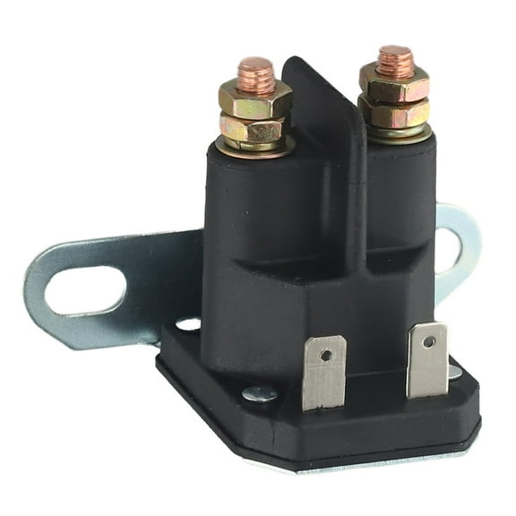 Starter Solenoid 435-036 Replacement for John Deere L100 L110 L118 L120 L130 Scotts Lawn Mower AM130365 AM132990 AM138497 AUC10907 Black Gold