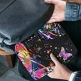 thumbnail image 4 of AWERP Butterfly Colorful Butterfly Cozy Diving Fabric Tablet Cover Neoprene Laptop Sleeve Carrying Bag 13inch, 4 of 5