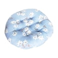 thumbnail image 1 of Almohadilla multiusos Matsuzay Cojín para sentarse Cómodo Decoración del hogar magnolia azul 50cm*50cm*9cm, 1 of 6