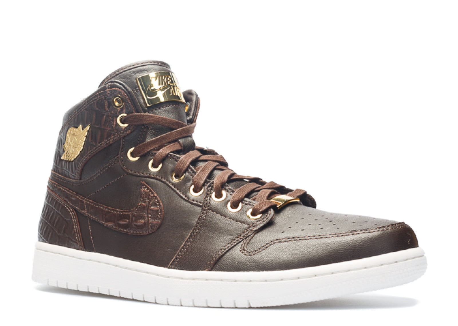 jordans 1 brown and white