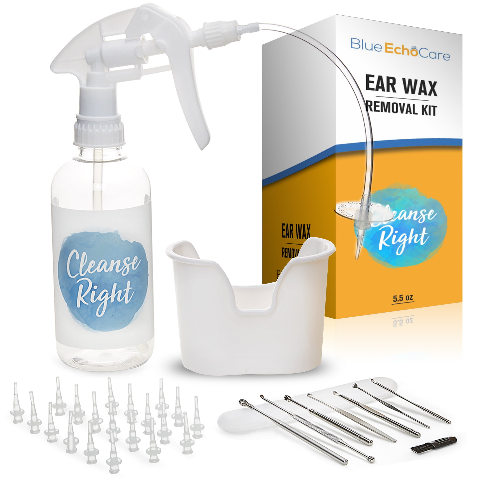 Cleanse Right 2nd Generation Ear Wax Removal Tool Kit 20 Disposable