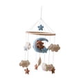 thumbnail image 3 of Cuna de guardería Móvil Adornos de fieltro Decoración colgante Juguetes creativos Toy de cama para recién nacidos 6-12 meses 0-6 meses, 3 of 8