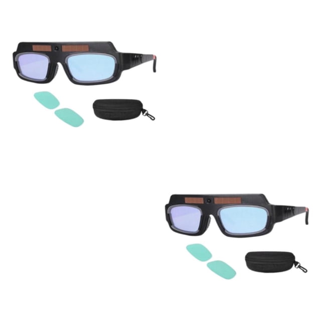 Scienceny Auto Darkening Welding Goggles Solar Powered Glasses Welding Eye Protection Tipo 1 2piezas