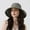 Grey, variant on HNMKIU Unisex Adjustable Drawstring Bucket Hat for Outdoor Summer Activities Lightweight Breathable Sun Comfort Grey,One Size
