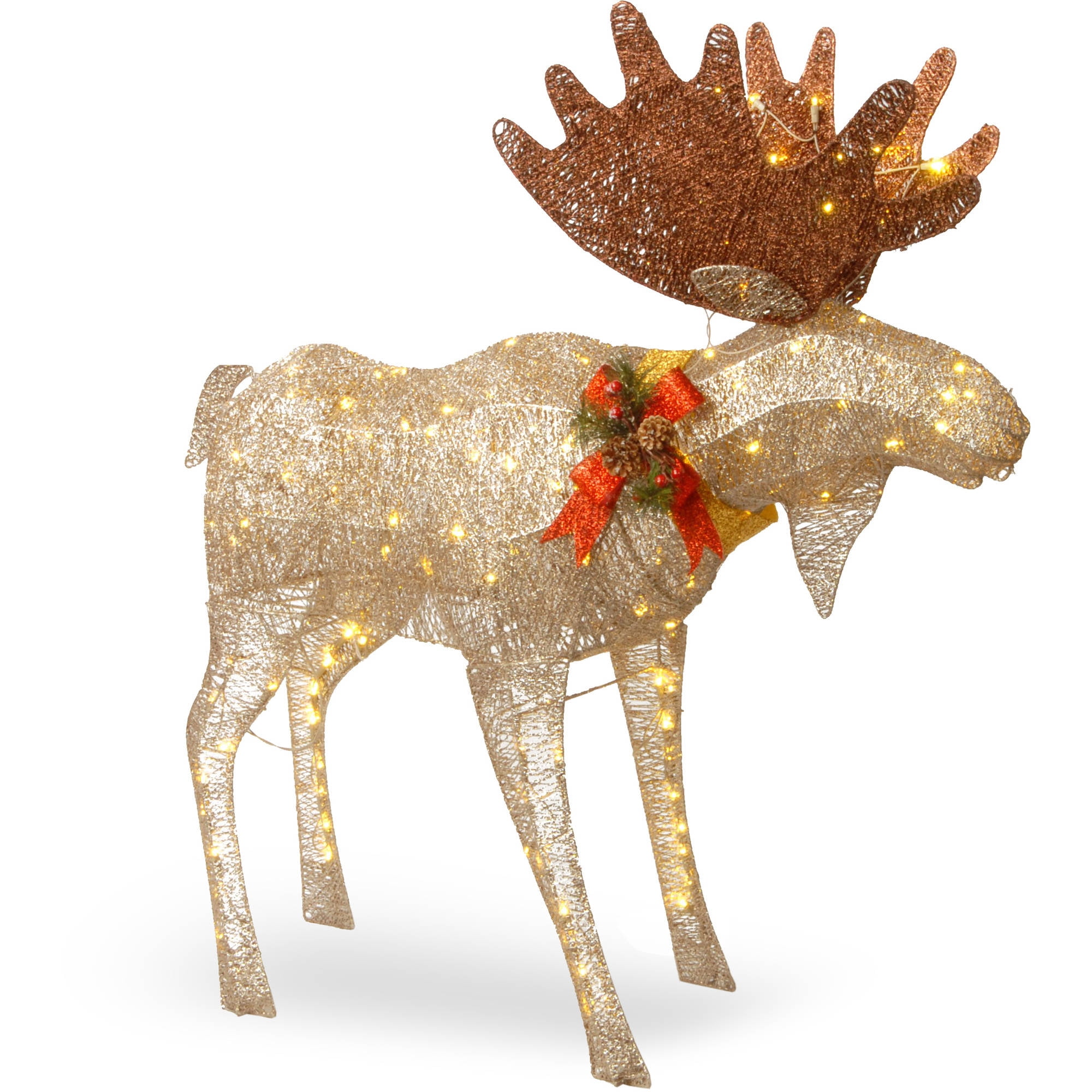 Christmas Moose Lawn Decoration 