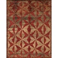 thumbnail image 1 of Ahgly Company Machine Washable Indoor Rectangle Abstract Chocolate Brown Area Rugs, 2' x 4', 1 of 7