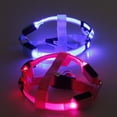 thumbnail image 4 of Arnés luminoso para perros recargable por USB, antitirones, luz LED, seguridad nocturna, collar de nailon para mascotas, arnés con luz LED brillante para perros para correr, 4 of 5