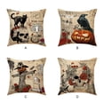 thumbnail image 3 of Billuyoard Funda de almohada elegante de Halloween, transpirable y resistente a las arrugas para una comodidad duradera Decoración del hogar dos, 3 of 6