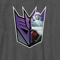 thumbnail image 2 of Boy's Transformers: EarthSpark Megatron Decepticon Logo  Graphic Tee Charcoal Heather Medium, 2 of 5