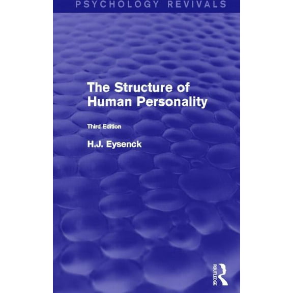 Psychology Revivals The Structure of Human Personality (Psychology Revivals), (Paperback)