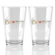 151st Kentucky Derby 16oz. Pint Glass Two Pack