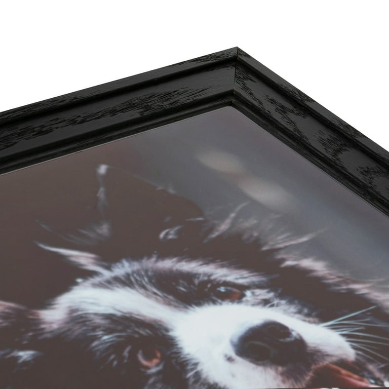 ArtToFrames 30x40 inch Black Picture Frame, Black Wood Poster