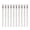 Silver 16.5mm, variant on 10pcs Watch Strap Screw Tube Steel Precise Professional Lightweight Watch Band Screw Link Pin 0.49 x 0.04in (12.5mm) - Silver