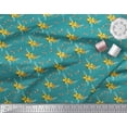 thumbnail image 2 of Soimoi Cotton Duck Fabric Leaves & Floral Artistic Print Sewing Fabric Yard 56 Inch Wide, 2 of 3
