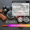 thumbnail image 5 of VIVALIFER Resveratrol 500mg, Anti Aging Antioxidant Supplement 120 Capsules, 5 of 8