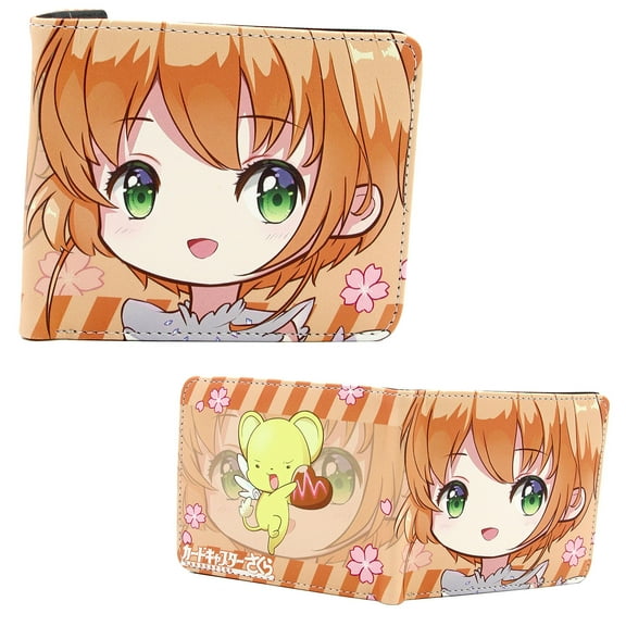 Chibi Sakura & Cerberus - Cardcaptor Sakura 4x5" Bi-Fold Wallet
