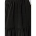 thumbnail image 4 of High Waist Maxi Skirt with Slit, 4 of 5
