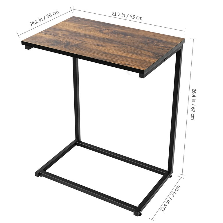 Homemaxs sofa on sale side end table