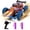 Blue, variant on Remote Control Car 1:16 Scale, 2 Packs Rechargeable Batteries 20+ Mins Playtime, 15 KM/H High Speed RC Off-Road Truck with 2.4GHz Remote
