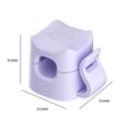 thumbnail image 2 of 3/6 Uds Clips para cables soporte para cables organizador de cables adhesivo ajustable para oficina, 2 of 8