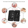 thumbnail image 4 of Kit De Cuidado De Uñas 12 Unids/set Manicura De Acero Inoxidable, 4 of 7