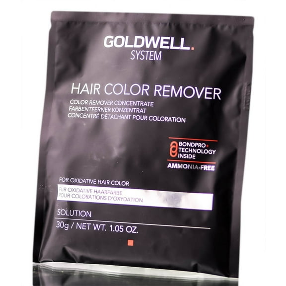 {1.05 oz} Goldwell BondPro System Hair Color Remover w/ SLEEKSHOP Hair Rat Tail Steel Pin Comb for Scalp