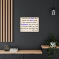 thumbnail image 6 of Scripture Walls Psalm 139:23-24 Search Me God German Bible Verse Canvas Christian Wall Art Ready to Hang Unframed, 6 of 19